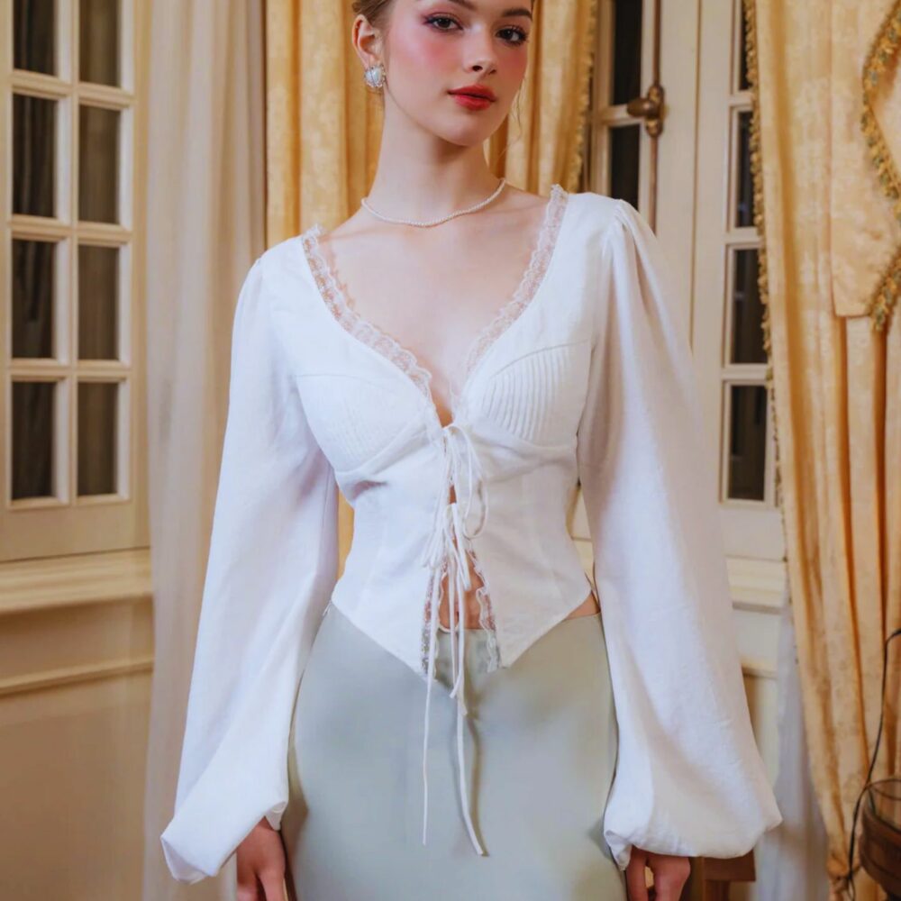 Moonlight Mist Satin Skirt