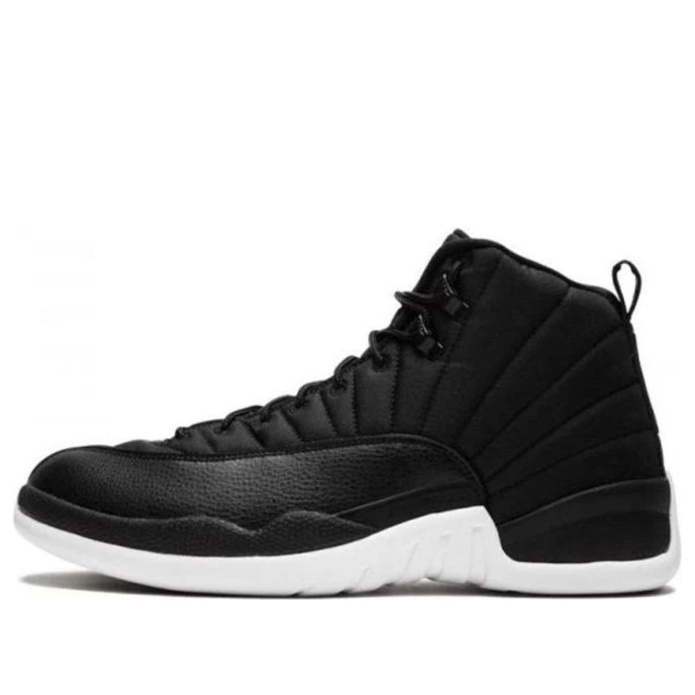 Jordan 12 Retro Nylon Black Gym Red White (130690-004)
