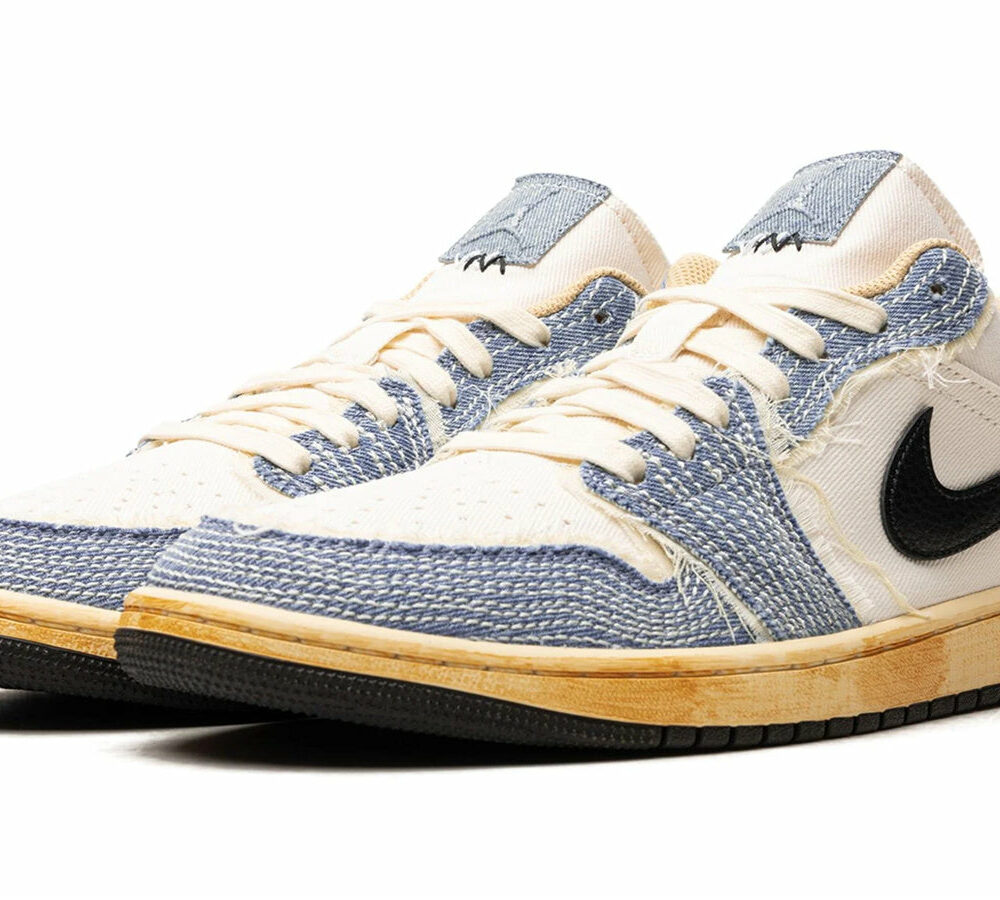 Air Jordan 1 Low SE "Sashiko Denim" FN7670-493