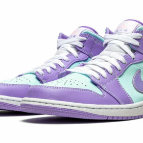 Air Jordan 1 Mid "Purple Pulse / Glacier Blue" 640734-500