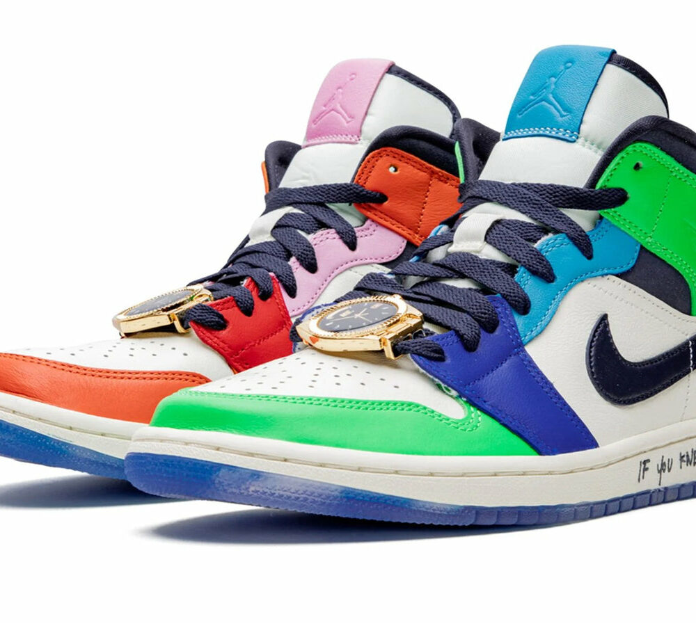 Air Jordan 1 Mid WMNS "Melody Ehsani - Fearless" CQ7629-100