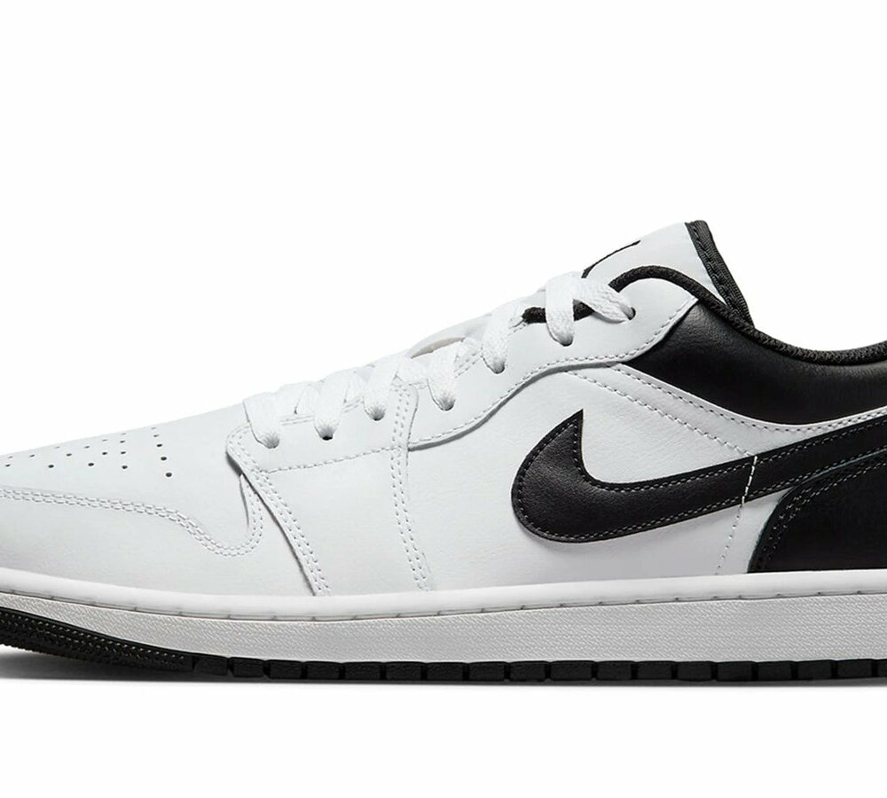 Air Jordan 1 Low "White/Black" 553560-132