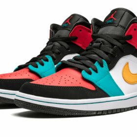 Air Jordan 1 Mid "Multicolor" 554724-125