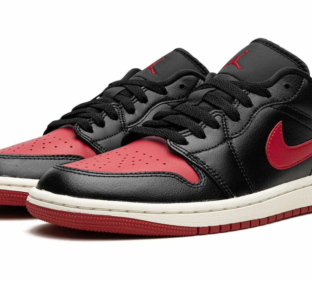 Air Jordan 1 Low WMNS "Bred Sail" DC0774-061