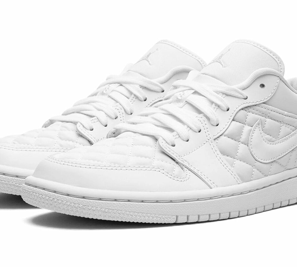 AIR JORDAN 1 LO QUILTED WMNS "Quilted White" DB6480-100