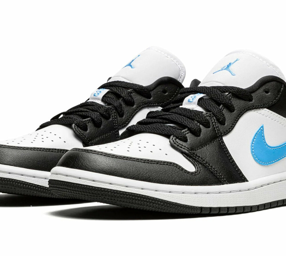 AIR JORDAN 1 LOW WMNS "Black / University Blue" DC0774-041