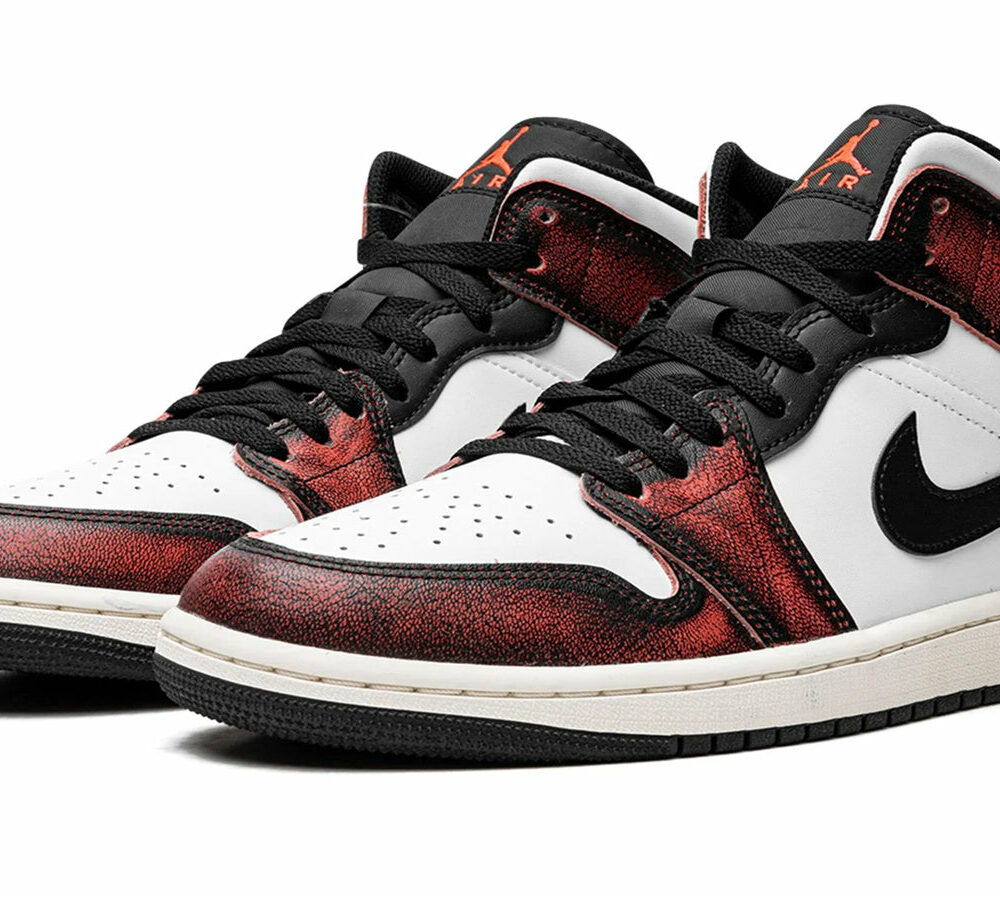 Air Jordan 1 Mid SE "Wear-Away - Infrared" DV9565-006