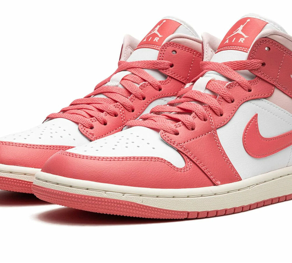 AIR JORDAN 1 MID WMNS "Strawberries And Cream" BQ6472-186