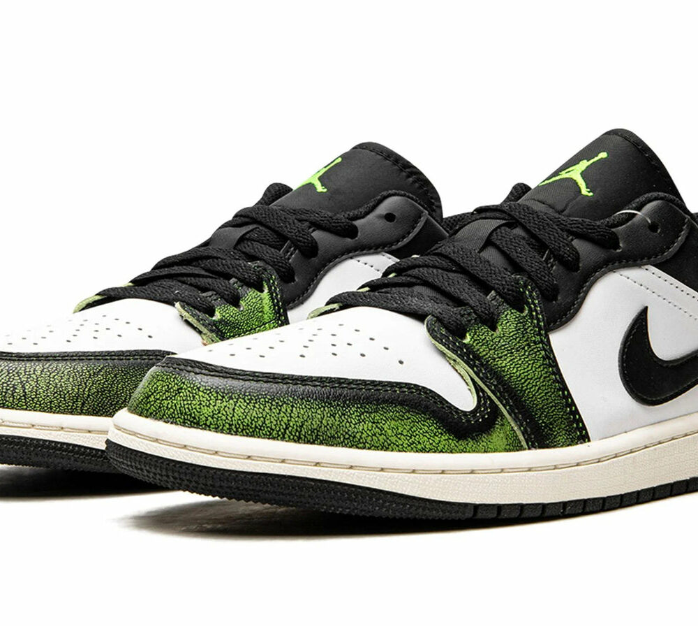 Air Jordan 1 Low SE "Wear Away - Electric Green" DO8244-003