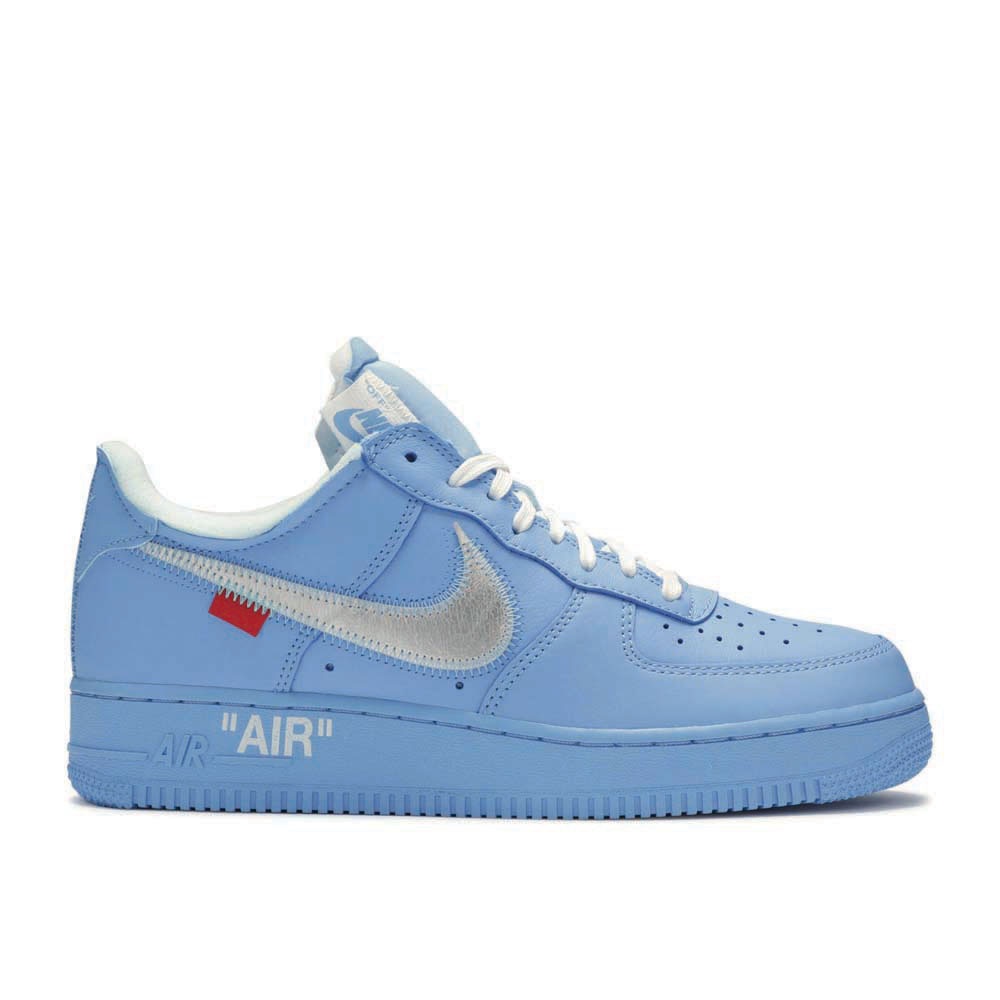 Nike Off-White X Air Force 1 Low 07 Mca - Blue Colorway CI1173-400