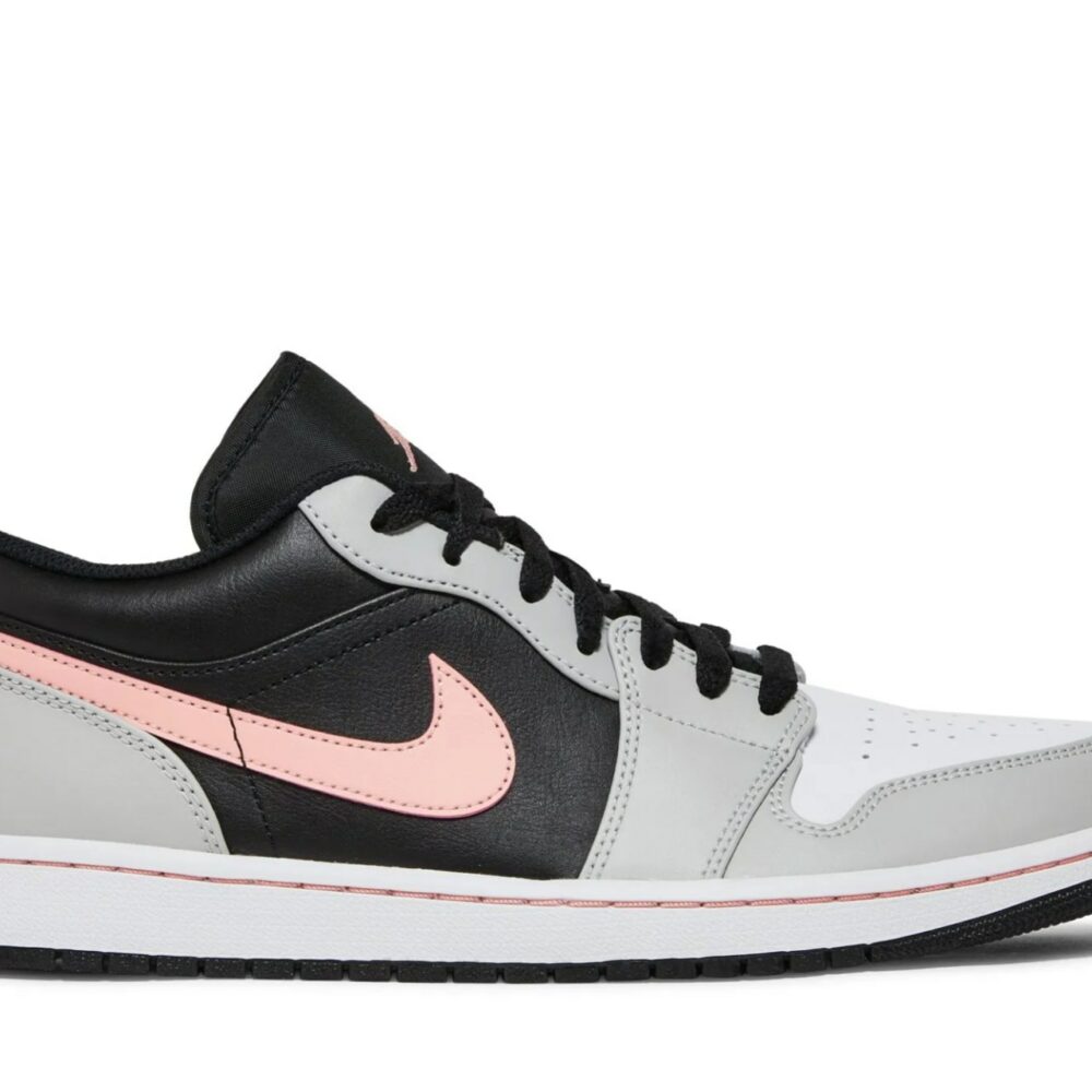 Air Jordan 1 Low 'Grey Fog Bleached Coral' 553558-062