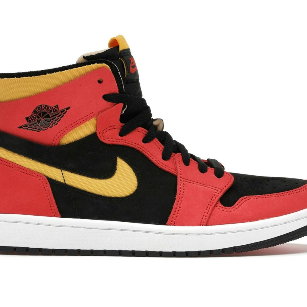 Jordan 1 High Zoom Air CMFT Black Chile Red CT0978-006 Sneakers