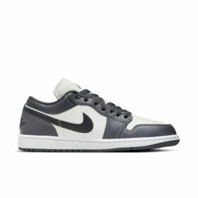 Jordan 1 Low Dark Grey (Women's) - DC0774-102