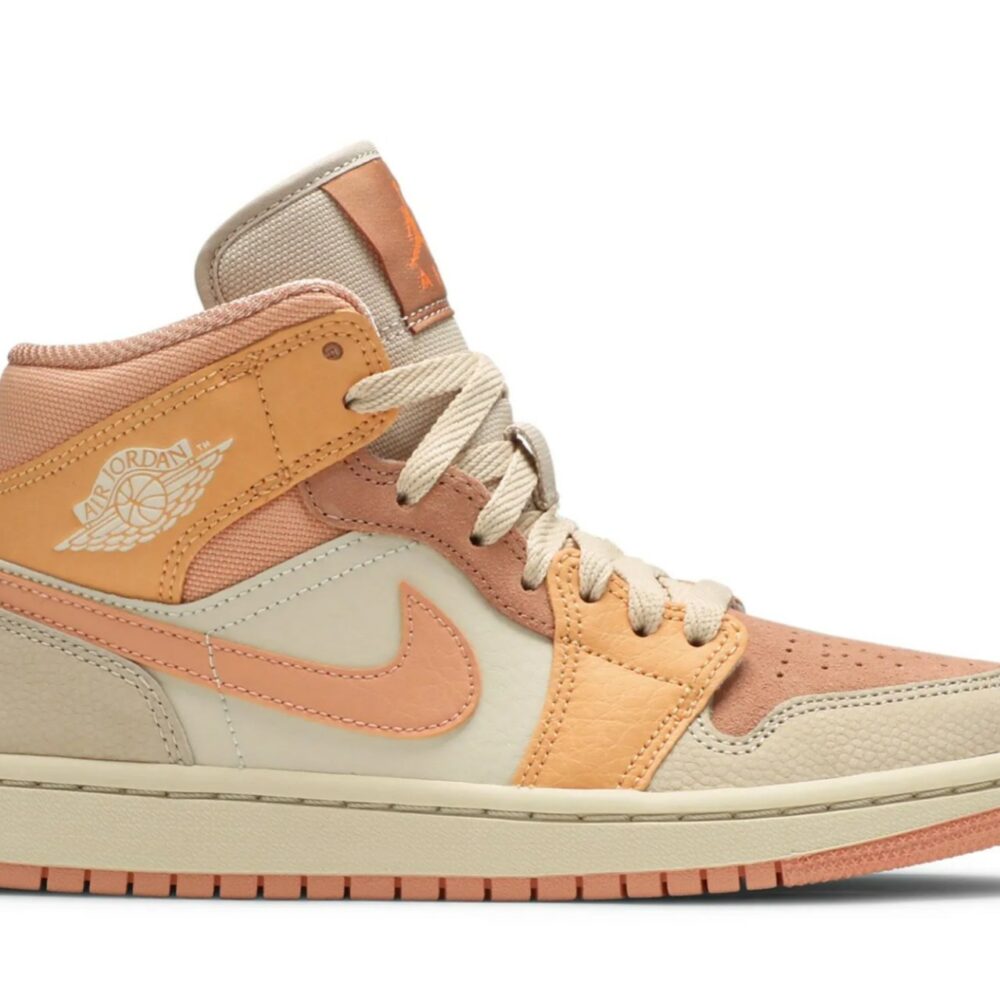 Wmns Air Jordan 1 Mid 'Apricot' DH4270-800