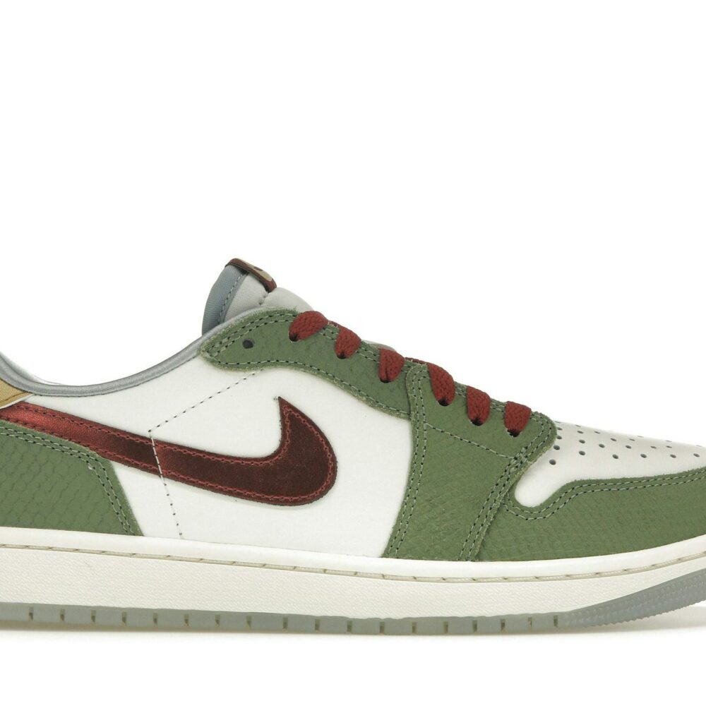 Jordan 1 Retro Low OG Year of the Dragon (2024) - Sail/Black/Varsity Red - FN3727-100