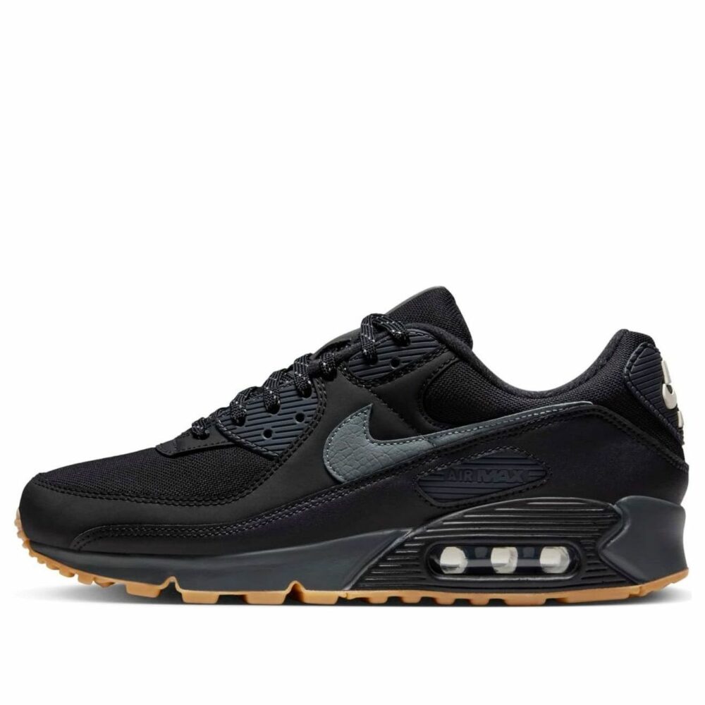 Nike Air Max 90 Black Smoke Grey Gum FV0387-001 |