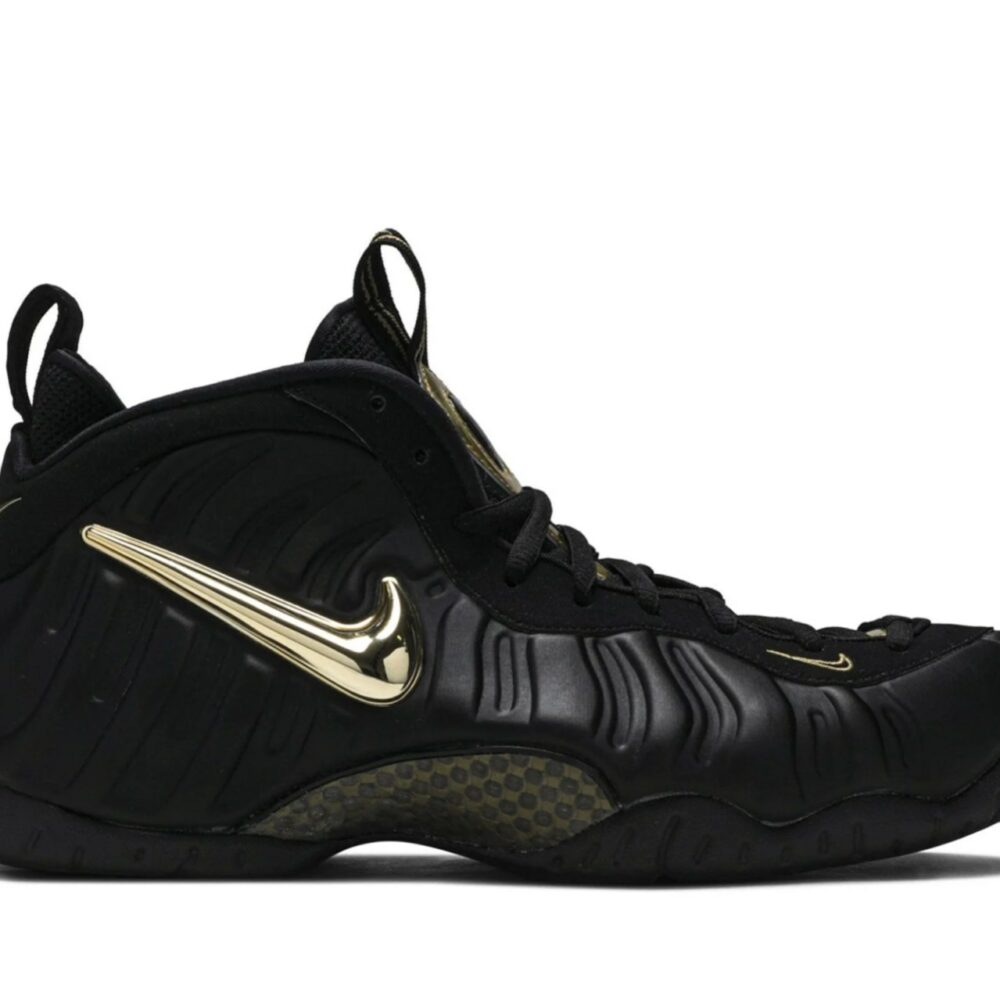 Nike Air Foamposite Pro 'Black Metallic Gold' 624041-009