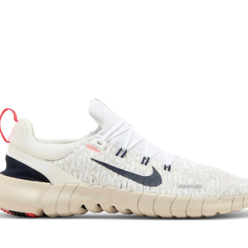 Nike Free Run 5.0 Next Nature 'White Obsidian Crimson' CZ1884-103