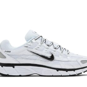 Nike P-6000 'White Metallic Silver Black' CD6404-107